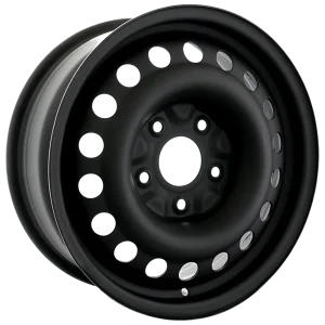 Envy Wheels – NX6 STEEL WHEEL – Black – 16″x6.5″ 40mm – All weather Wheels – NX64653